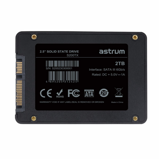 Astrum SSD 2.5" SATA III 2TB - S200TX External