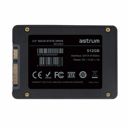Astrum SSD 2.5" SATA III 512GB | S512GX