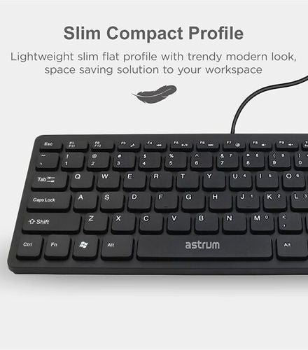 Astrum Keyboard | Wired USB | Mini | KB350