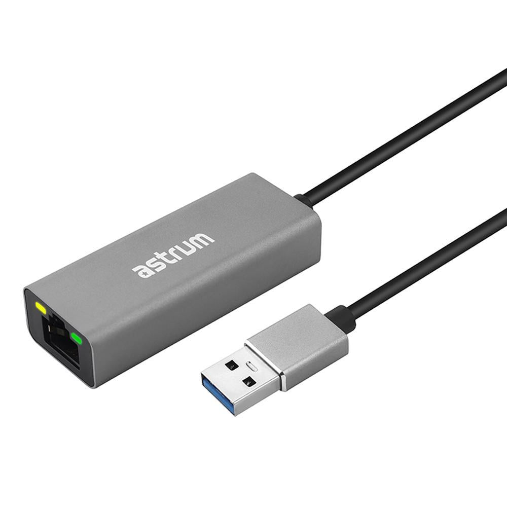 Astrum USB-A to Ethernet Gigabit Adapter | USB-A | NA400