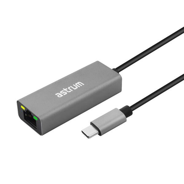 Astrum USB-A to Ethernet Gigabit Adapter | USB-C | NA450