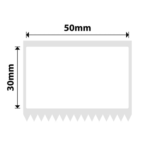 Niimbot White M2/M3 V50×30mm - 165 Thermal Transfer Labels