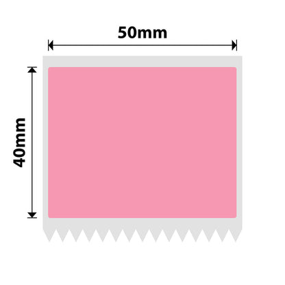 NIIMBOT Pink NB725 Roll For K2/K3 (Size 50X40mm)
