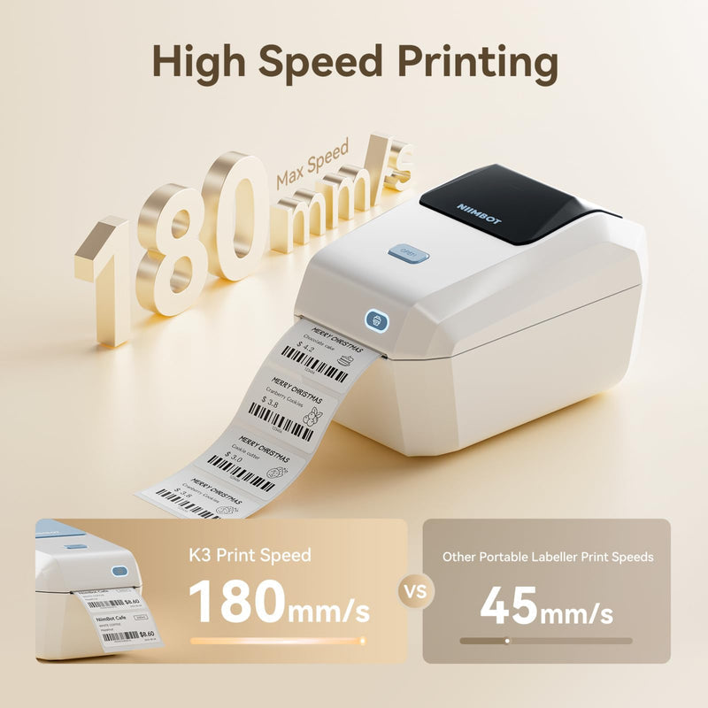 NIIMBOT K3-W - Portal Bluetooth & WIFI Label Printer