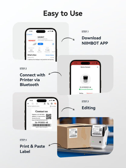 NIIMBOT B1 Label Printer
